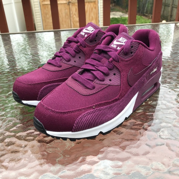 nike air max 90 lea bordeaux